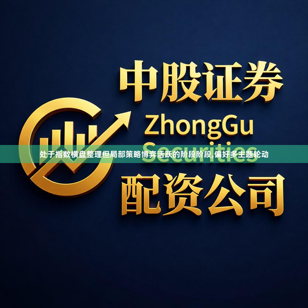处于指数横盘整理但局部策略博弈活跃的阶段阶段,偏好多主题轮动