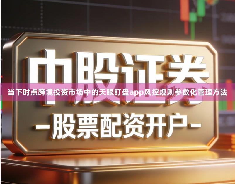 当下时点跨境投资市场中的天眼盯盘app风控规则参数化管理方法