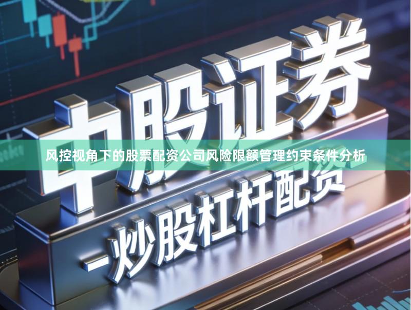 风控视角下的股票配资公司风险限额管理约束条件分析