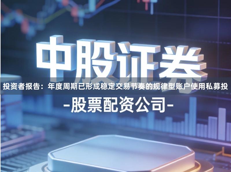 投资者报告:年度周期已形成稳定交易节奏的规律型账户使用私募投