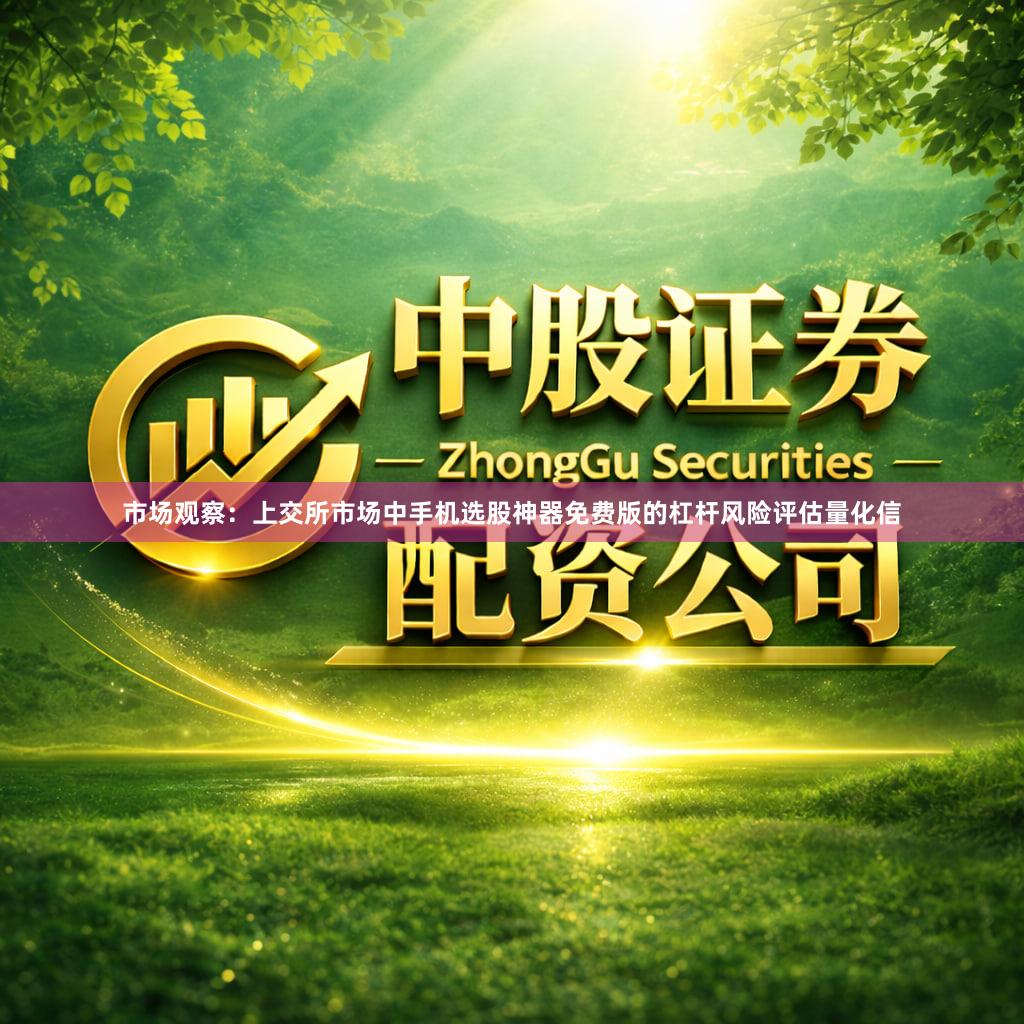 市场观察：上交所市场中手机选股神器免费版的杠杆风险评估量化信